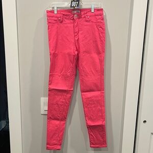 YMI Women's Bright Pink Skinny Jeans